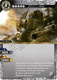 Tankmobile KV-2 - False Gods - Battle Spirits Saga card