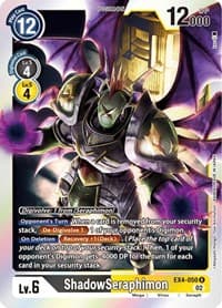 ShadowSeraphimon - Alternative Being Booster - Digimon Card Game card