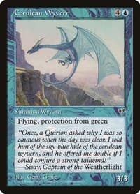 Cerulean Wyvern - Mirage - Magic: The Gathering card