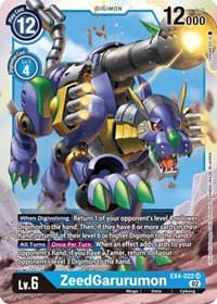 ZeedGarurumon - Alternative Being Booster - Digimon Card Game card