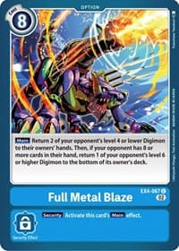 Full Metal Blaze - Alternative Being Booster - Digimon Card Game card