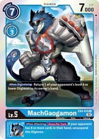 MachGaogamon - Alternative Being Booster - Digimon Card Game card