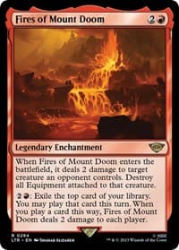 Fires of Mount Doom - Universes Beyond: The Lord of the Rings: Tales of Middle-earth - Magic: The Gathering card