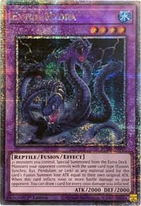 Extox Hydra (Quarter Century Secret Rare) - Battles of Legend: Monstrous Revenge - YuGiOh card