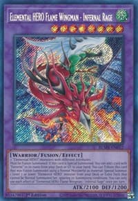 Elemental HERO Flame Wingman - Infernal Rage - Battles of Legend: Monstrous Revenge - YuGiOh card
