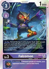 Falcomon - Alternative Being Booster - Digimon Card Game card