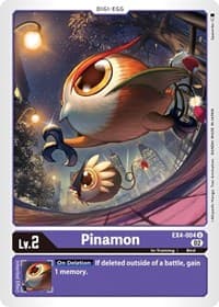 Pinamon - Alternative Being Booster - Digimon Card Game card