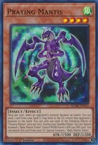 Praying Mantis - Battles of Legend: Monstrous Revenge - YuGiOh card