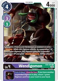 Wendigomon - Alternative Being Booster - Digimon Card Game card