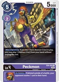 Peckmon - Alternative Being Booster - Digimon Card Game card