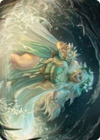 Goldberry, River-Daughter Art Card - Art Series: Universes Beyond: The Lord of the Rings: Tales of Middle-earth - Magic: The Gathering card