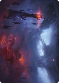 Shadow of the Enemy Art Card - Art Series: Universes Beyond: The Lord of the Rings: Tales of Middle-earth - Magic: The Gathering card