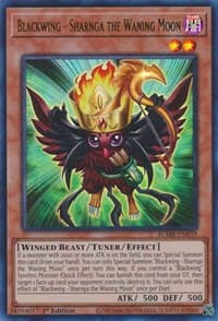 Blackwing - Sharnga the Waning Moon - Battles of Legend: Monstrous Revenge - YuGiOh card