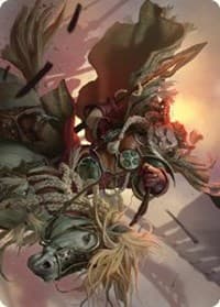 Eomer of the Riddermark Art Card - Art Series: Universes Beyond: The Lord of the Rings: Tales of Middle-earth - Magic: The Gathering card