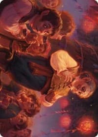 Bilbo, Retired Burglar Art Card - Art Series: Universes Beyond: The Lord of the Rings: Tales of Middle-earth - Magic: The Gathering card