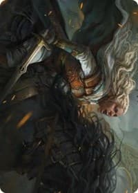 Eowyn, Fearless Knight Art Card - Art Series: Universes Beyond: The Lord of the Rings: Tales of Middle-earth - Magic: The Gathering card