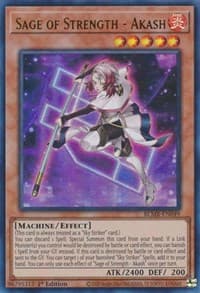 Sage of Strength - Akash - Battles of Legend: Monstrous Revenge - YuGiOh card