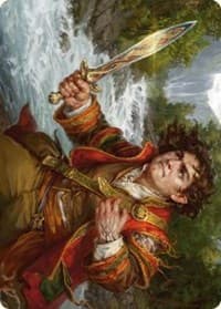 Frodo Baggins Art Card (16/81) - Art Series: Universes Beyond: The Lord of the Rings: Tales of Middle-earth - Magic: The Gathering card