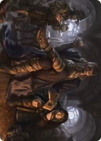 Sharkey, Tyrant of the Shire Art Card - Art Series: Universes Beyond: The Lord of the Rings: Tales of Middle-earth - Magic: The Gathering card