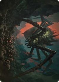 Shelob, Child of Ungoliant Art Card - Art Series: Universes Beyond: The Lord of the Rings: Tales of Middle-earth - Magic: The Gathering card