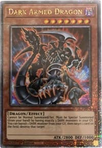 Dark Armed Dragon (Quarter Century Secret Rare) - Battles of Legend: Monstrous Revenge - YuGiOh card