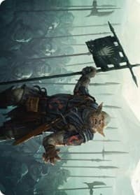 Ugluk of the White Hand Art Card - Art Series: Universes Beyond: The Lord of the Rings: Tales of Middle-earth - Magic: The Gathering card