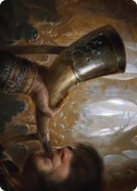 Horn of Gondor Art Card - Art Series: Universes Beyond: The Lord of the Rings: Tales of Middle-earth - Magic: The Gathering card