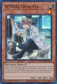 SPYRAL Quik-Fix - Battles of Legend: Monstrous Revenge - YuGiOh card