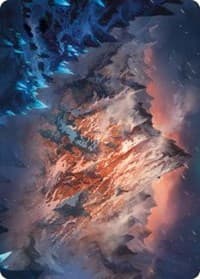Mountain Art Card - Art Series: Universes Beyond: The Lord of the Rings: Tales of Middle-earth - Magic: The Gathering card