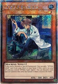 SPYRAL Quik-Fix (Quarter Century Secret Rare) - Battles of Legend: Monstrous Revenge - YuGiOh card