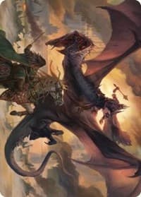Witch-king, Bringer of Ruin Art Card - Art Series: Universes Beyond: The Lord of the Rings: Tales of Middle-earth - Magic: The Gathering card