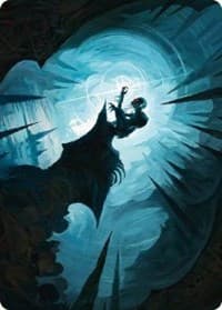 Gollum, Patient Plotter Art Card - Art Series: Universes Beyond: The Lord of the Rings: Tales of Middle-earth - Magic: The Gathering card