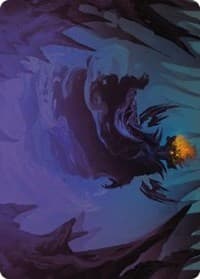 Sauron, the Necromancer Art Card - Art Series: Universes Beyond: The Lord of the Rings: Tales of Middle-earth - Magic: The Gathering card