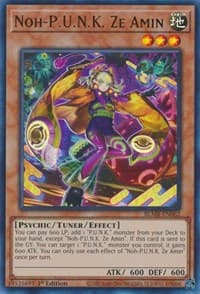 Noh-P.U.N.K. Ze Amin - Battles of Legend: Monstrous Revenge - YuGiOh card