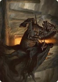 Nazgul Art Card - Art Series: Universes Beyond: The Lord of the Rings: Tales of Middle-earth - Magic: The Gathering card