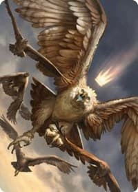 Gwaihir, Greatest of the Eagles Art Card - Art Series: Universes Beyond: The Lord of the Rings: Tales of Middle-earth - Magic: The Gathering card