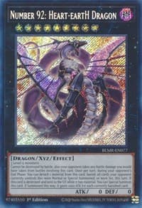 Number 92: Heart-eartH Dragon - Battles of Legend: Monstrous Revenge - YuGiOh card