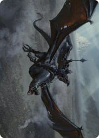 Lord of the Nazgul Art Card - Art Series: Universes Beyond: The Lord of the Rings: Tales of Middle-earth - Magic: The Gathering card