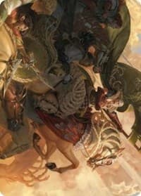 Marshal's Anthem Art Card - Art Series: Universes Beyond: The Lord of the Rings: Tales of Middle-earth - Magic: The Gathering card