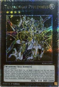 Tellarknight Ptolemaeus (Quarter Century Secret Rare) - Battles of Legend: Monstrous Revenge - YuGiOh card