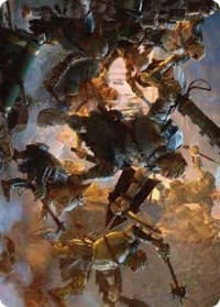 Thrill of Possibility Art Card - Art Series: Universes Beyond: The Lord of the Rings: Tales of Middle-earth - Magic: The Gathering card