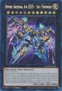 Divine Arsenal AA-ZEUS - Sky Thunder - Battles of Legend: Monstrous Revenge - YuGiOh card