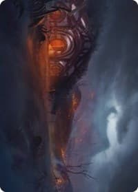 Field of Ruin Art Card - Art Series: Universes Beyond: The Lord of the Rings: Tales of Middle-earth - Magic: The Gathering card