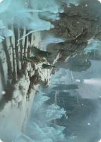 Ghost Quarter Art Card - Art Series: Universes Beyond: The Lord of the Rings: Tales of Middle-earth - Magic: The Gathering card