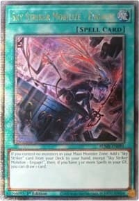 Sky Striker Mobilize - Engage! (Quarter Century Secret Rare) - Battles of Legend: Monstrous Revenge - YuGiOh card