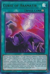 Curse of Aramatir - Battles of Legend: Monstrous Revenge - YuGiOh card
