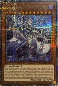 Lady Labrynth of the Silver Castle (Quarter Century Secret Rare) - Battles of Legend: Monstrous Revenge - YuGiOh card