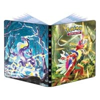 Pokemon Scarlet and Violet Koraidon and Miraidon 9-Pocket Portfolio - Ultra Pro Storage Albums - Storage Albums card