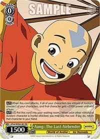 Aang: The Last Airbender - Avatar: The Last Airbender - Weiss Schwarz card