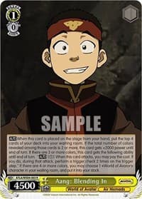 Aang: Blending In - Avatar: The Last Airbender - Weiss Schwarz card
